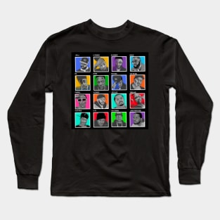 Hiphop producers on 16 pads Long Sleeve T-Shirt